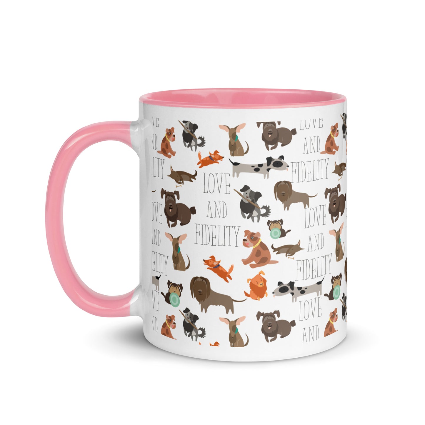 Love and Fidelity Pup Parade Mug