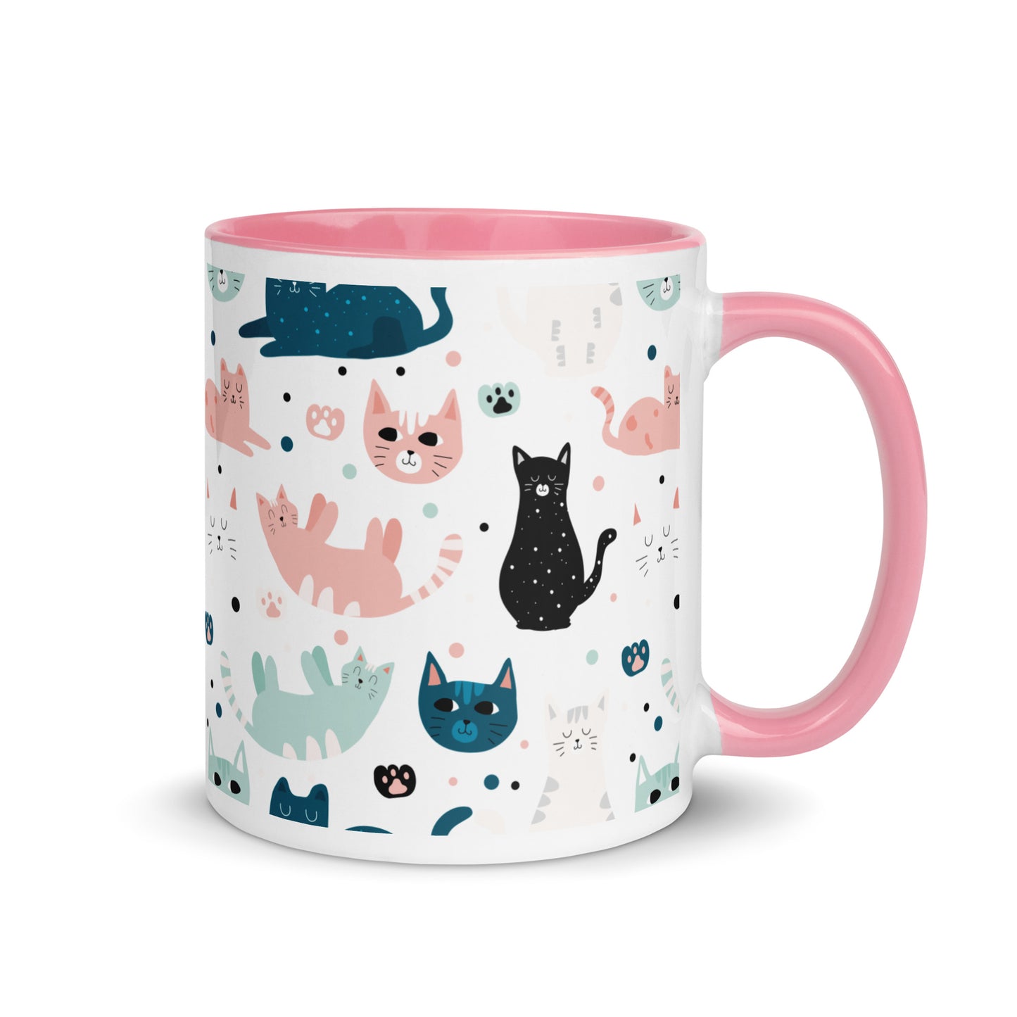 Whimsical Cats Symphony Mug