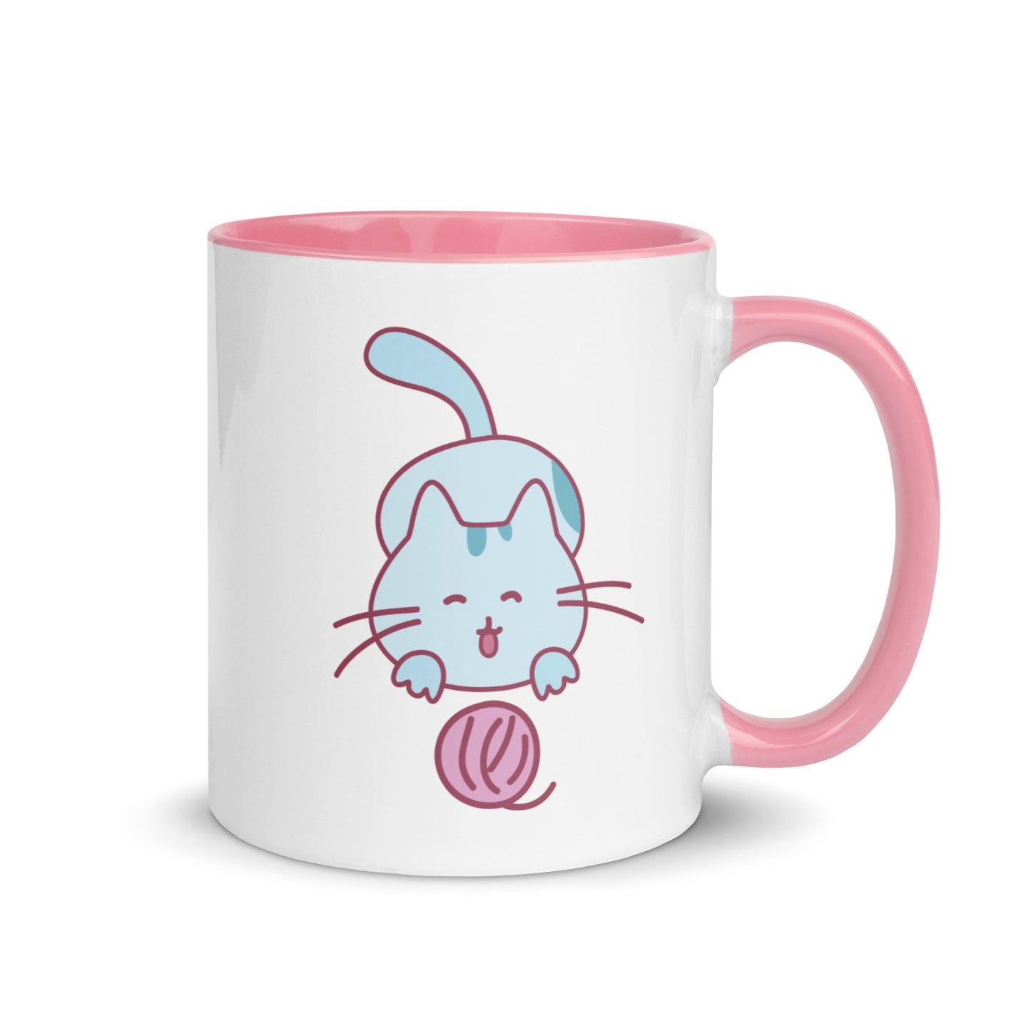 Blue Whisker Playtime Mug