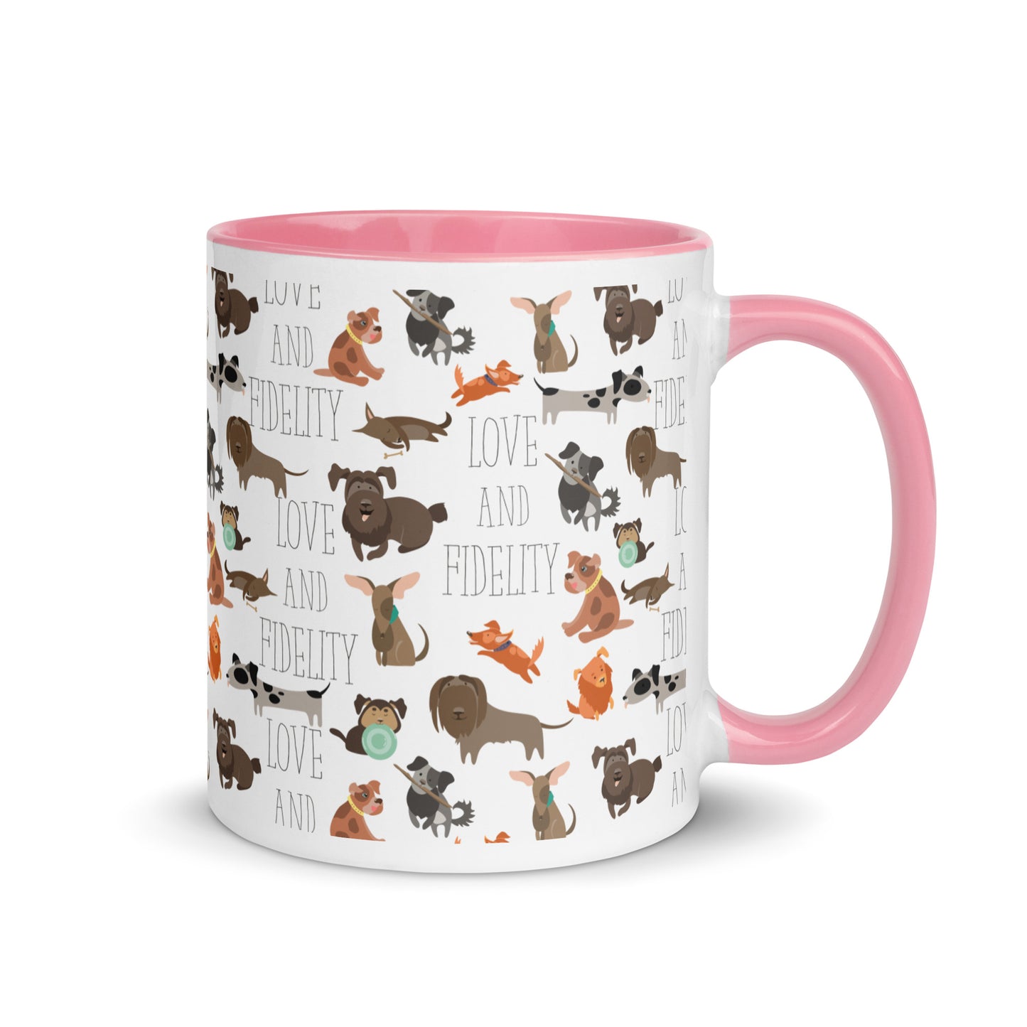Love and Fidelity Pup Parade Mug