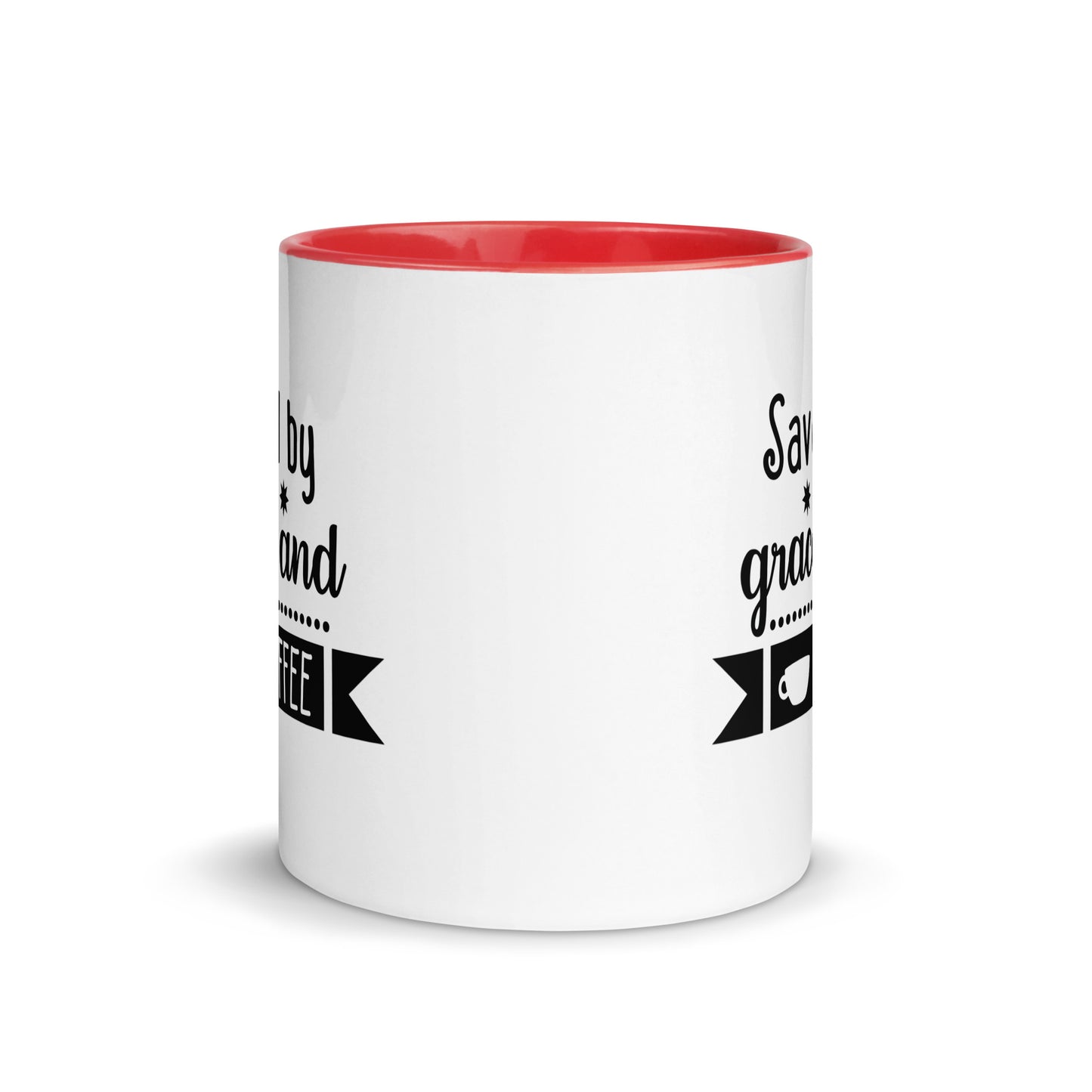 Saved by Grace and Coffee Mug