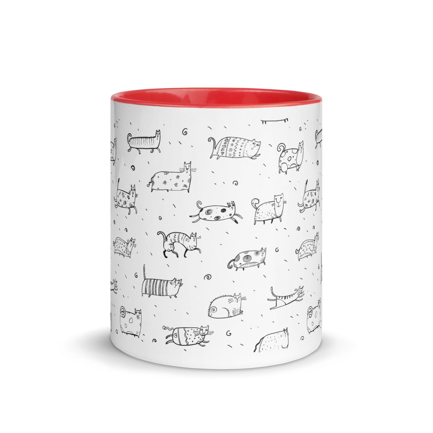 Monochrome Whisker Harmony Mug
