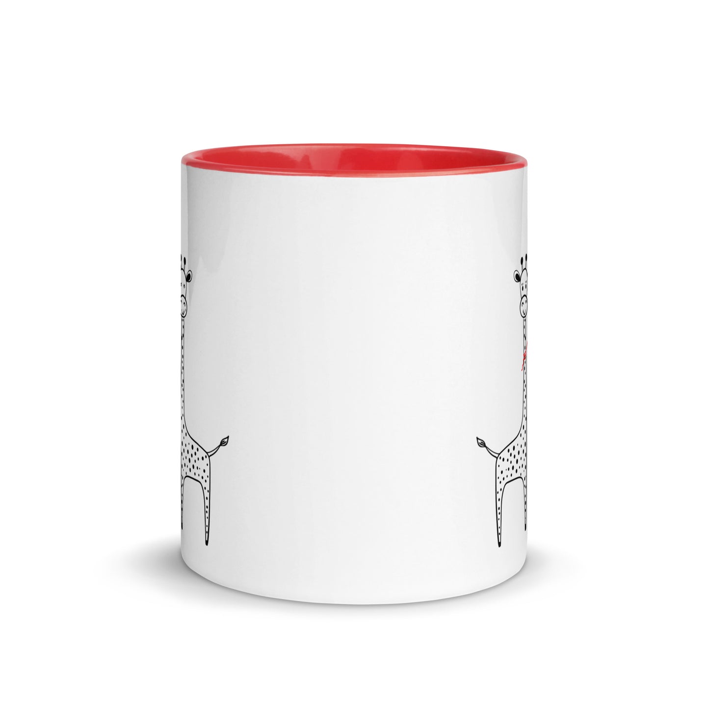 Giraffe Love Doodle Mug