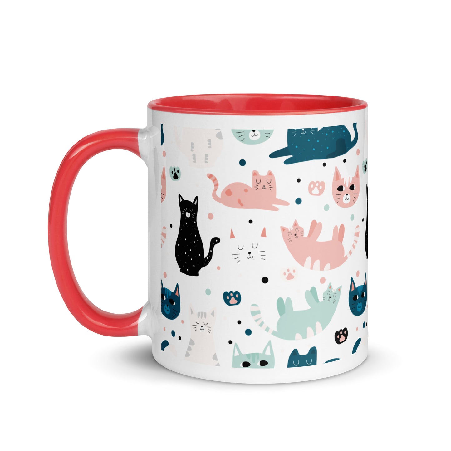Whimsical Cats Symphony Mug