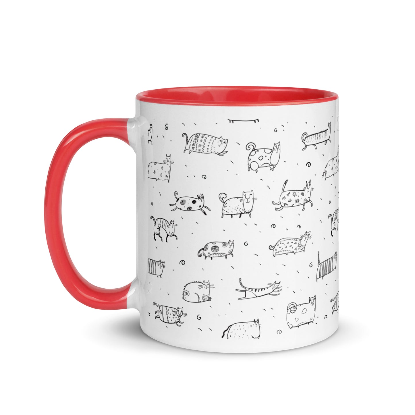 Monochrome Whisker Harmony Mug