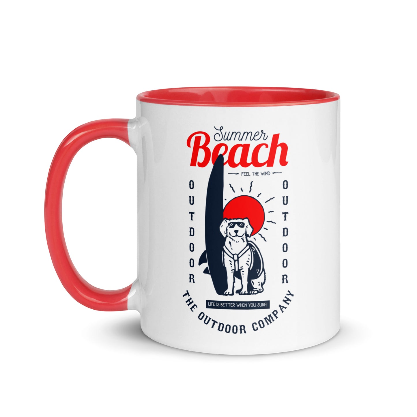 Sunshine Surfer Vibes Mug