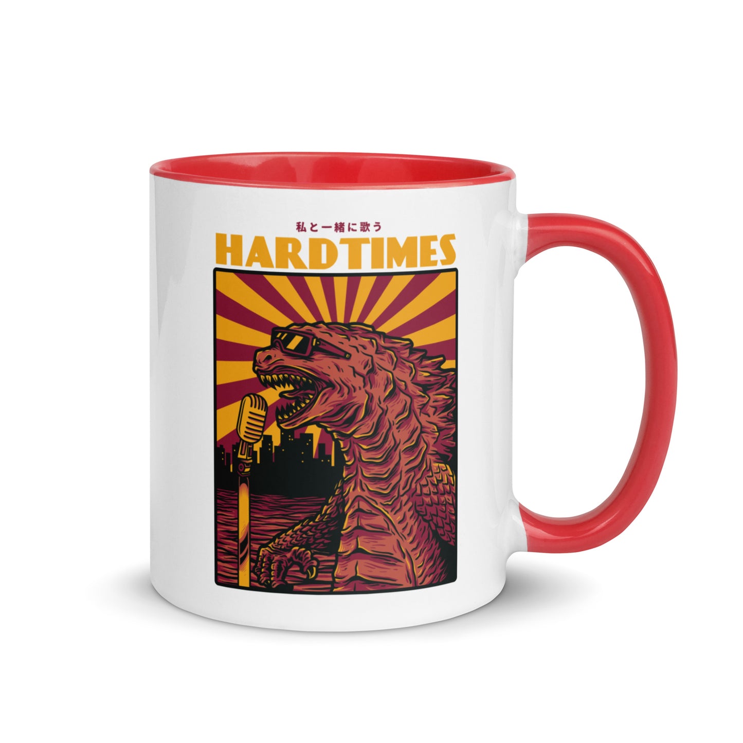 Godzilla's Hard Times Blues Mug