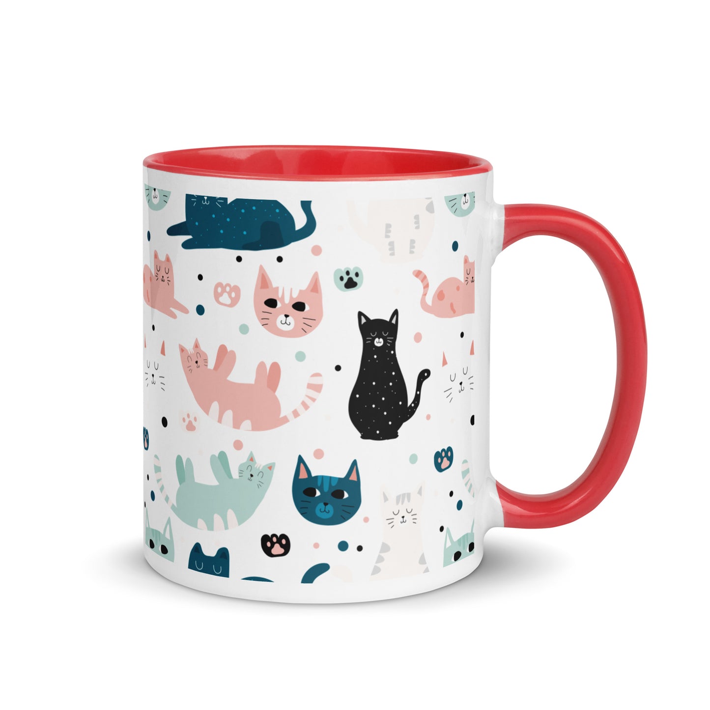 Whimsical Cats Symphony Mug