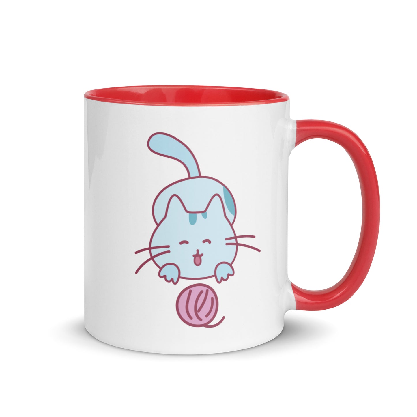 Blue Whisker Playtime Mug