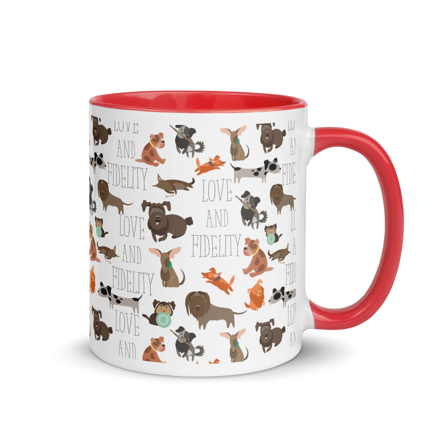 Love and Fidelity Pup Parade Mug