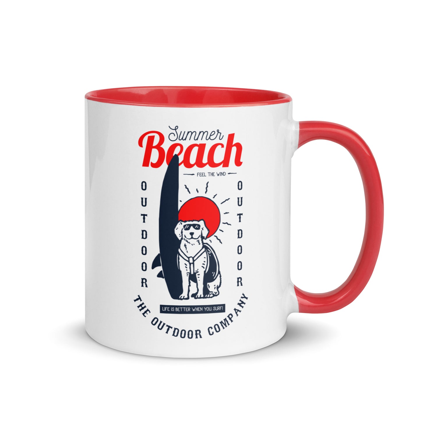 Sunshine Surfer Vibes Mug