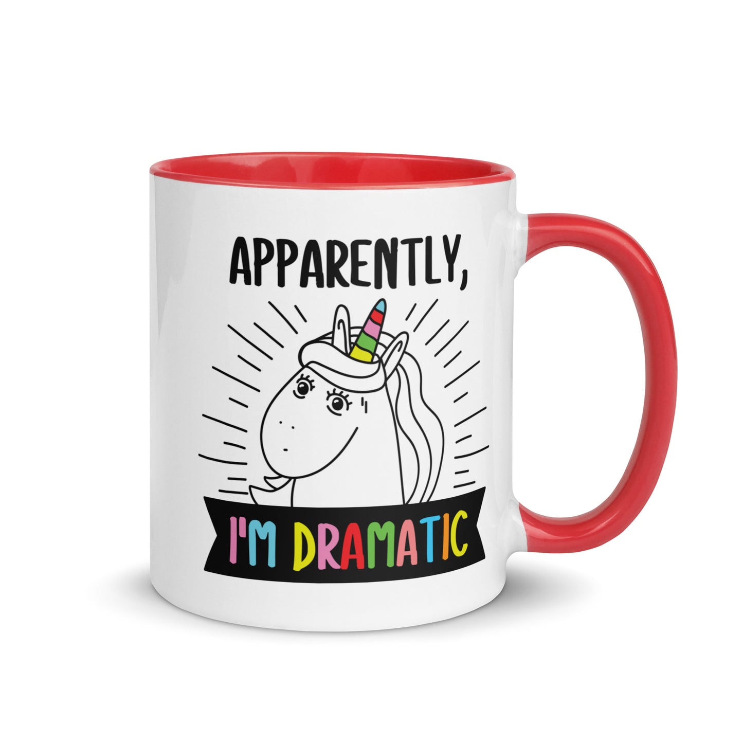 Dramatic Unicorn Mug