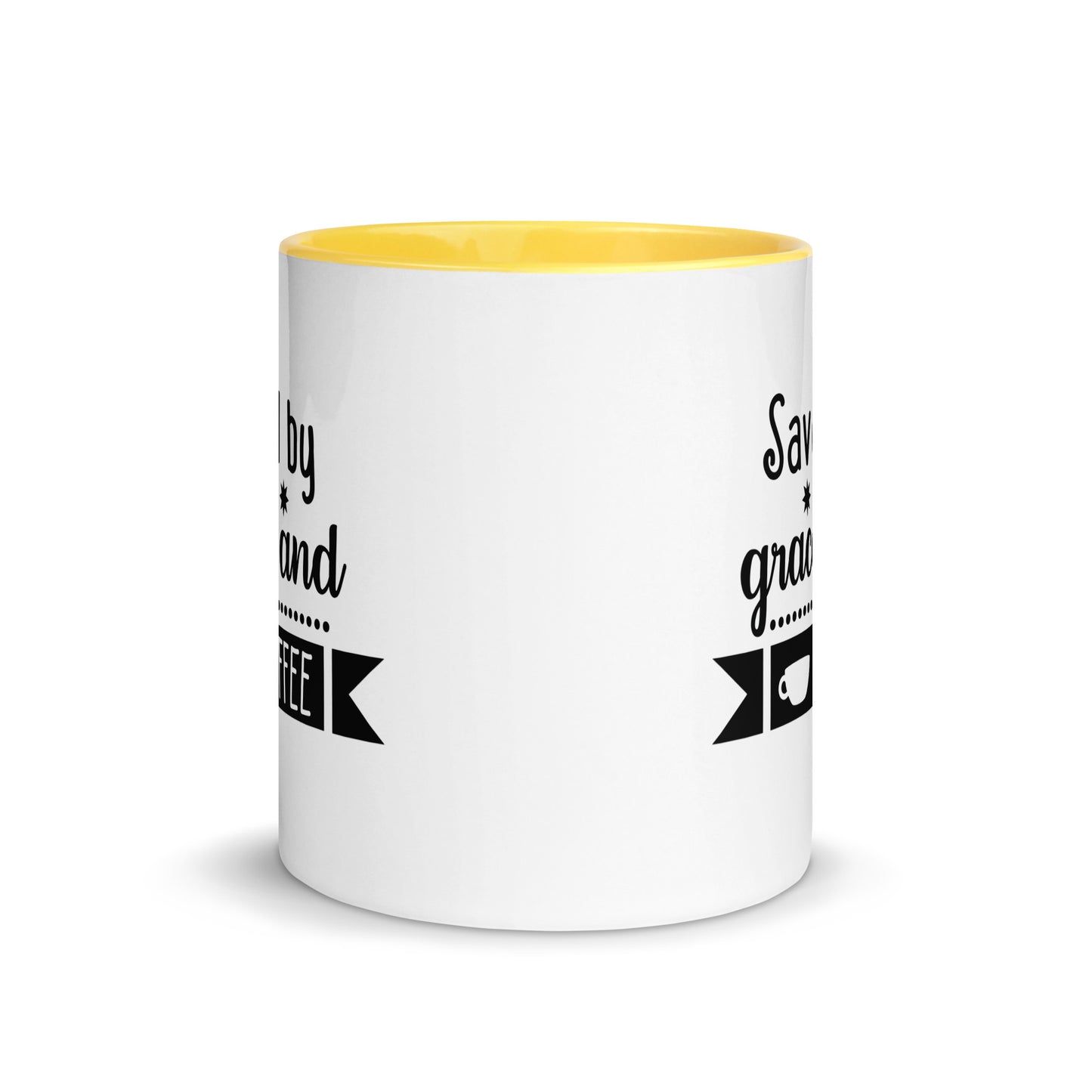 Saved by Grace and Coffee Mug