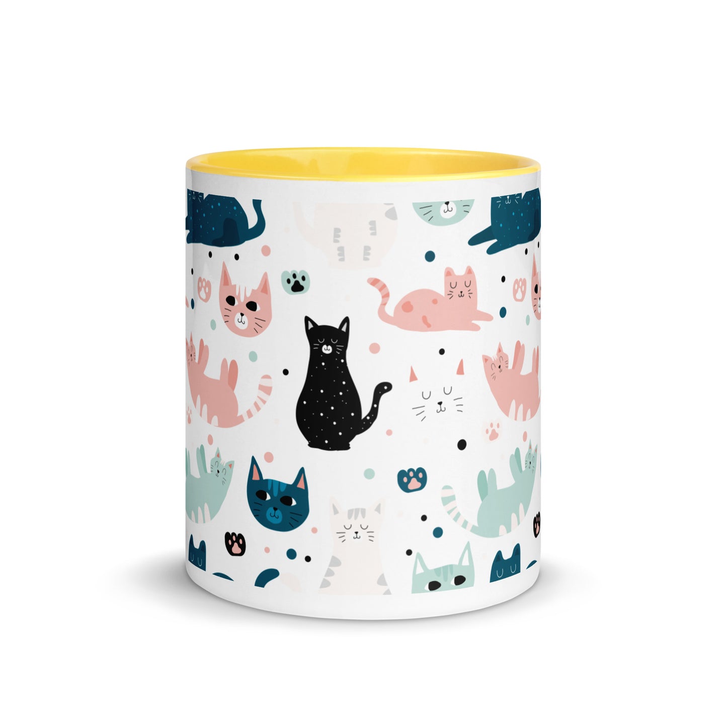 Whimsical Cats Symphony Mug