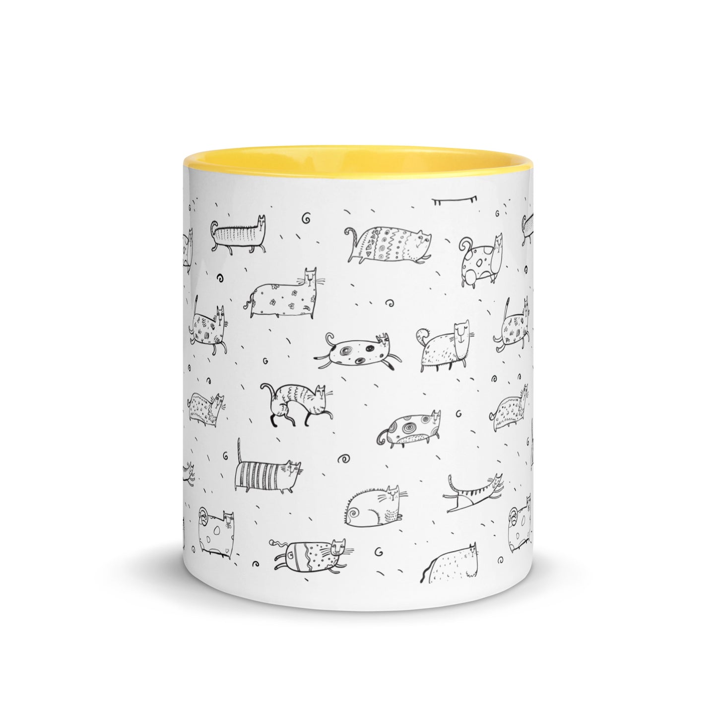 Monochrome Whisker Harmony Mug