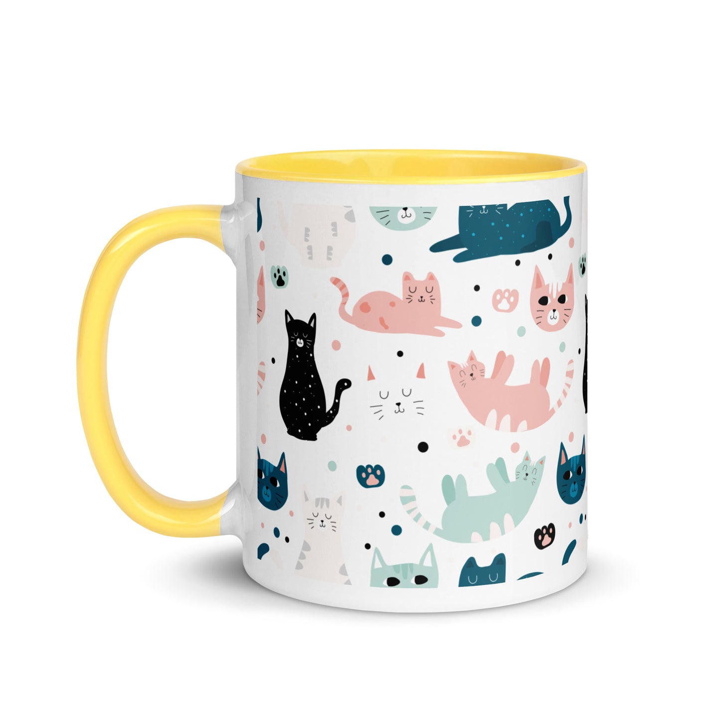 Whimsical Cats Symphony Mug