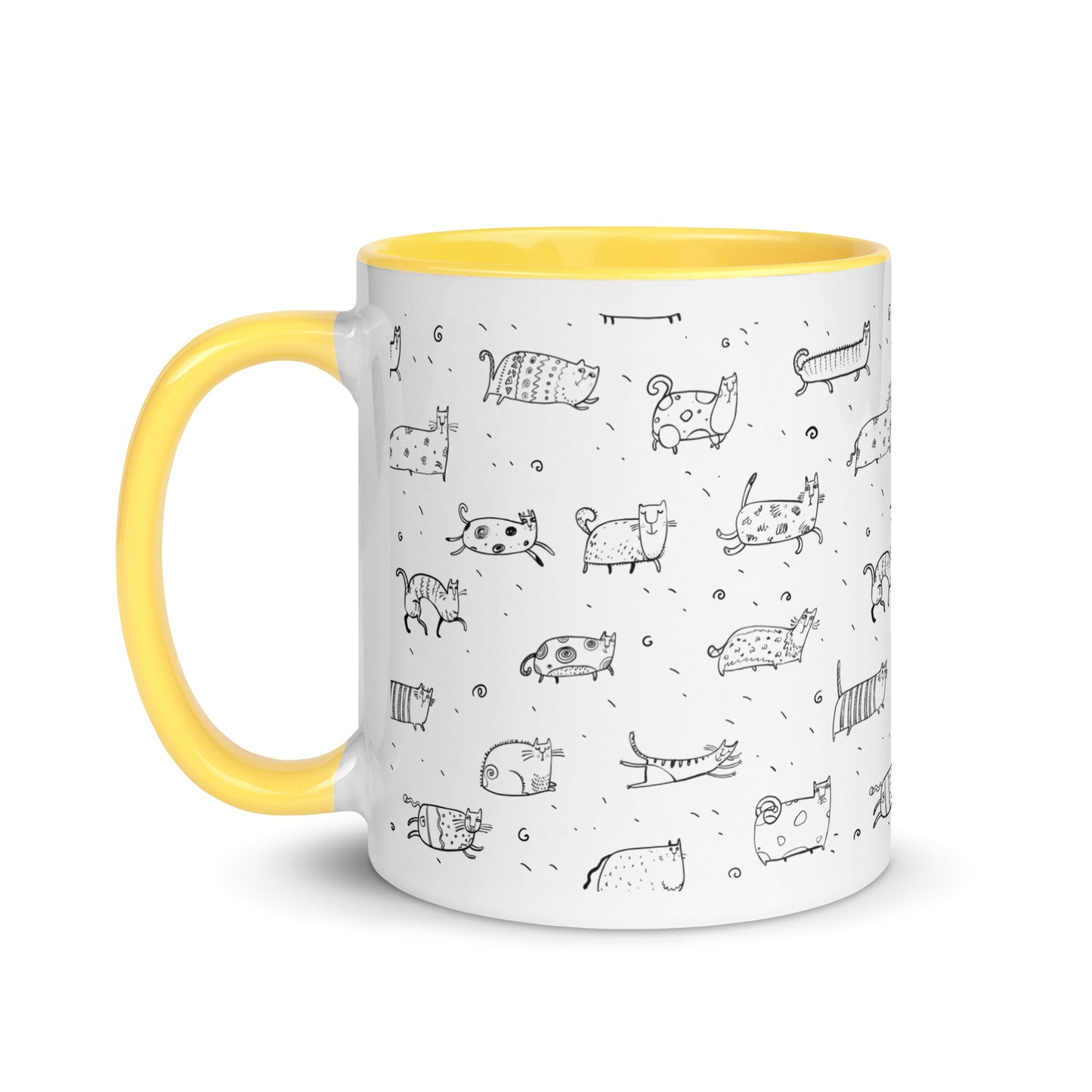 Monochrome Whisker Harmony Mug