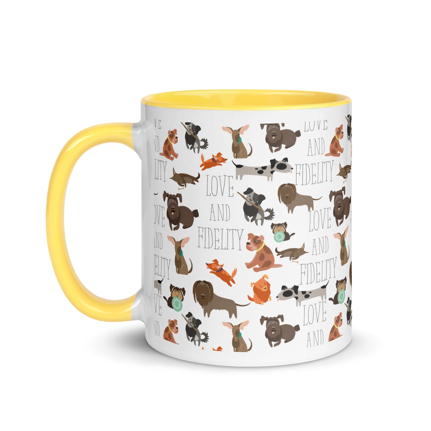 Love and Fidelity Pup Parade Mug