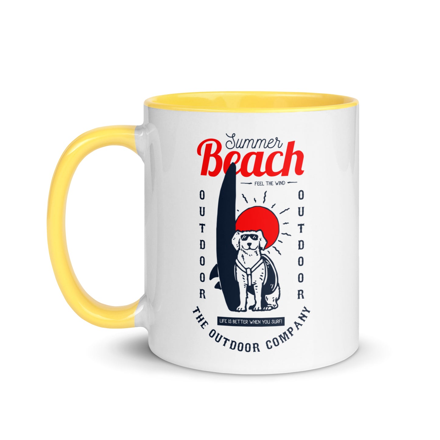 Sunshine Surfer Vibes Mug