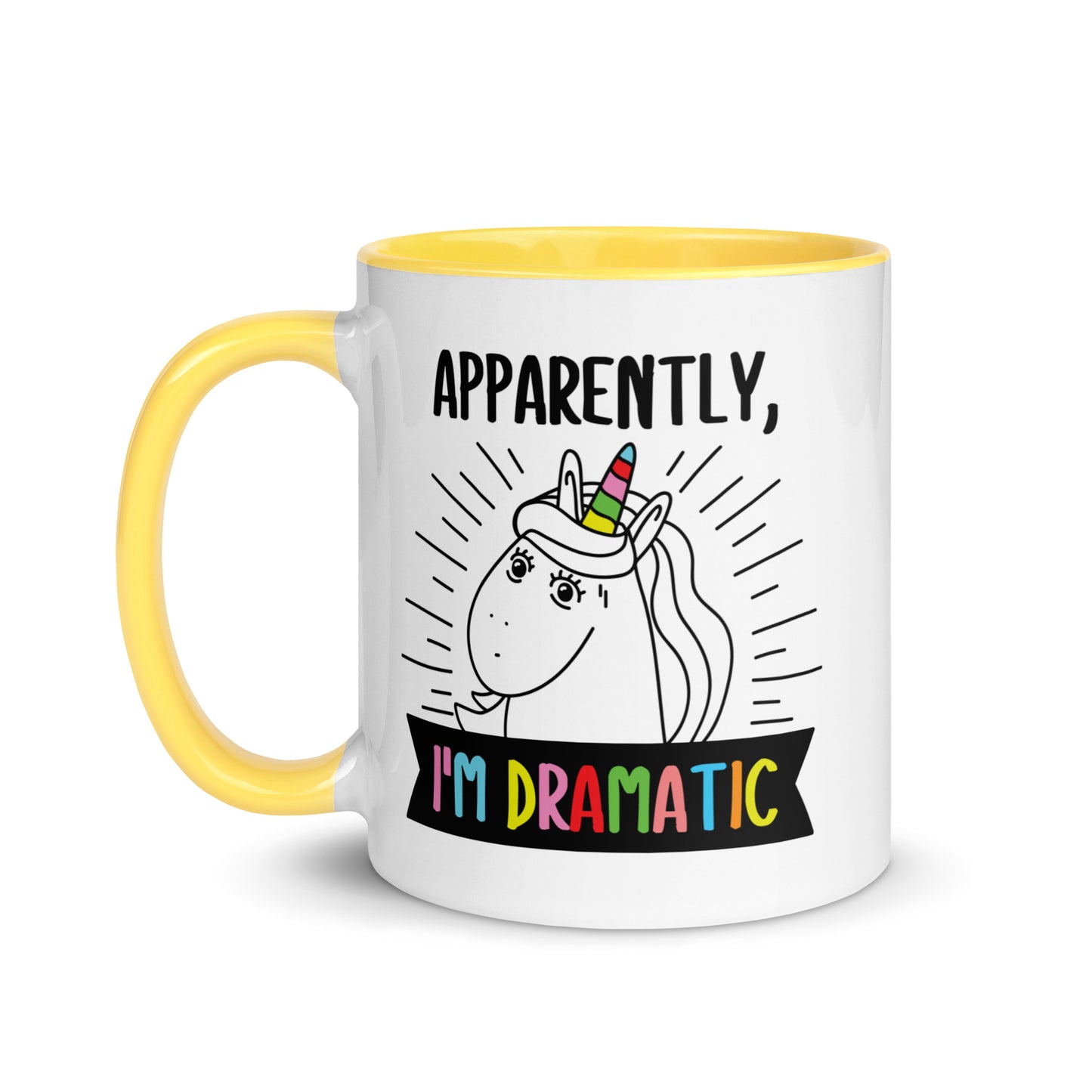 Dramatic Unicorn Mug
