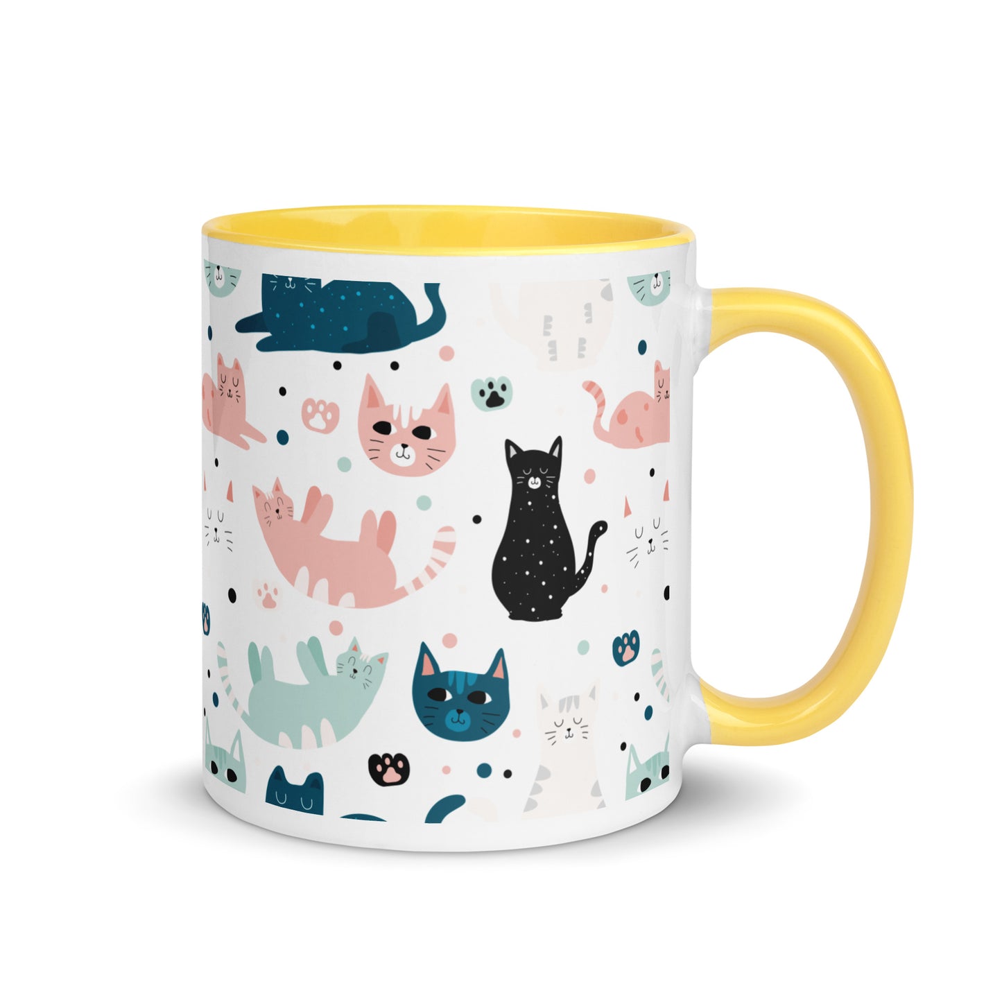 Whimsical Cats Symphony Mug