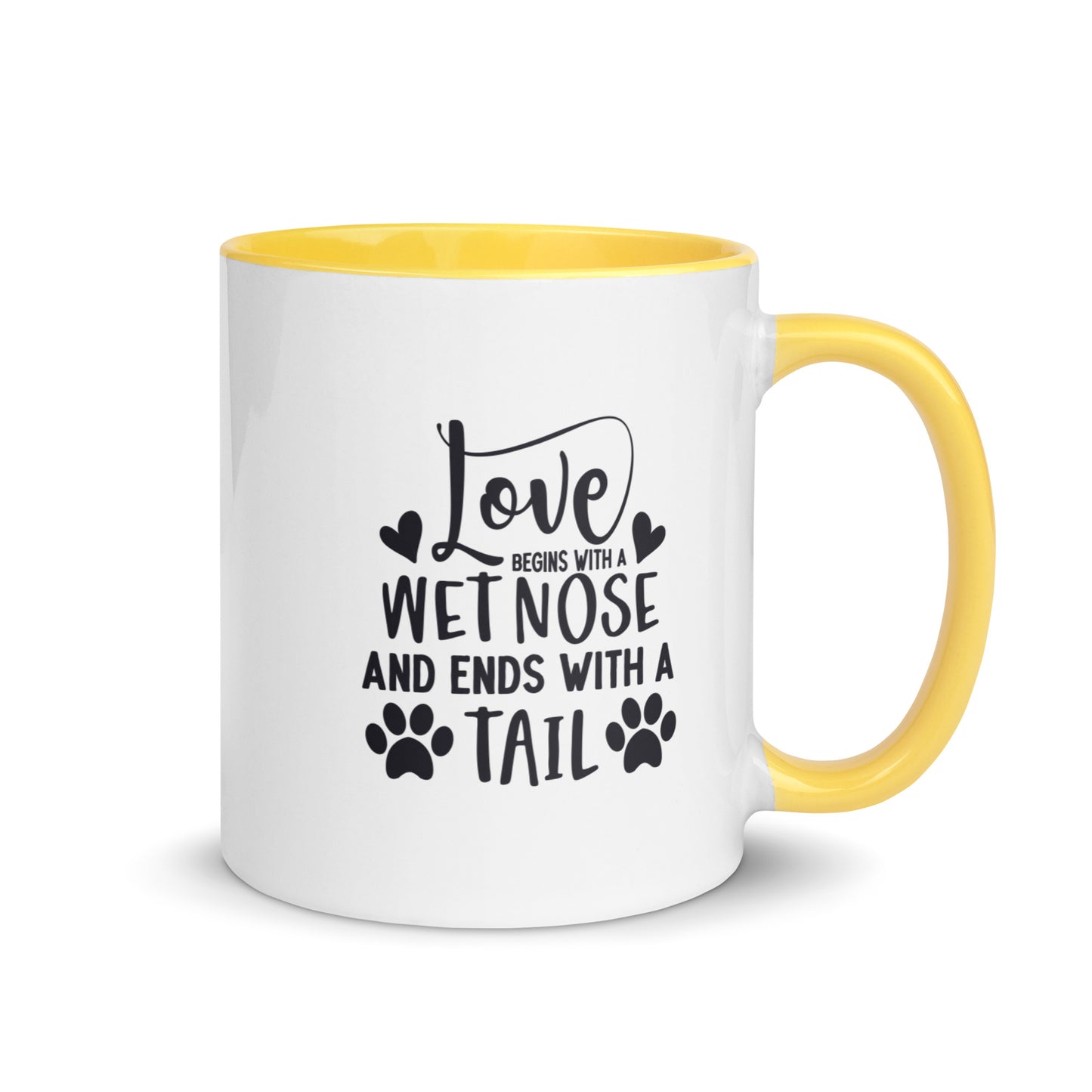 Love Starts with a Wet Nose Mug