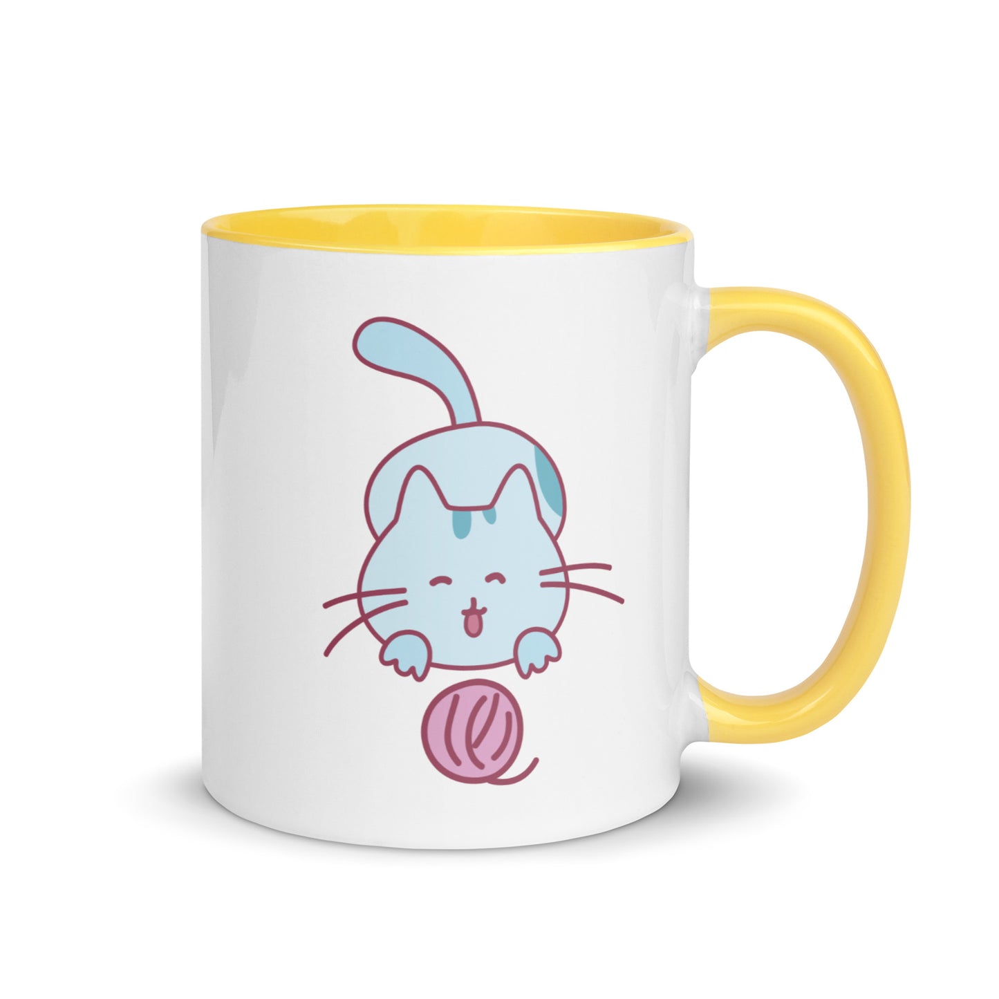 Blue Whisker Playtime Mug