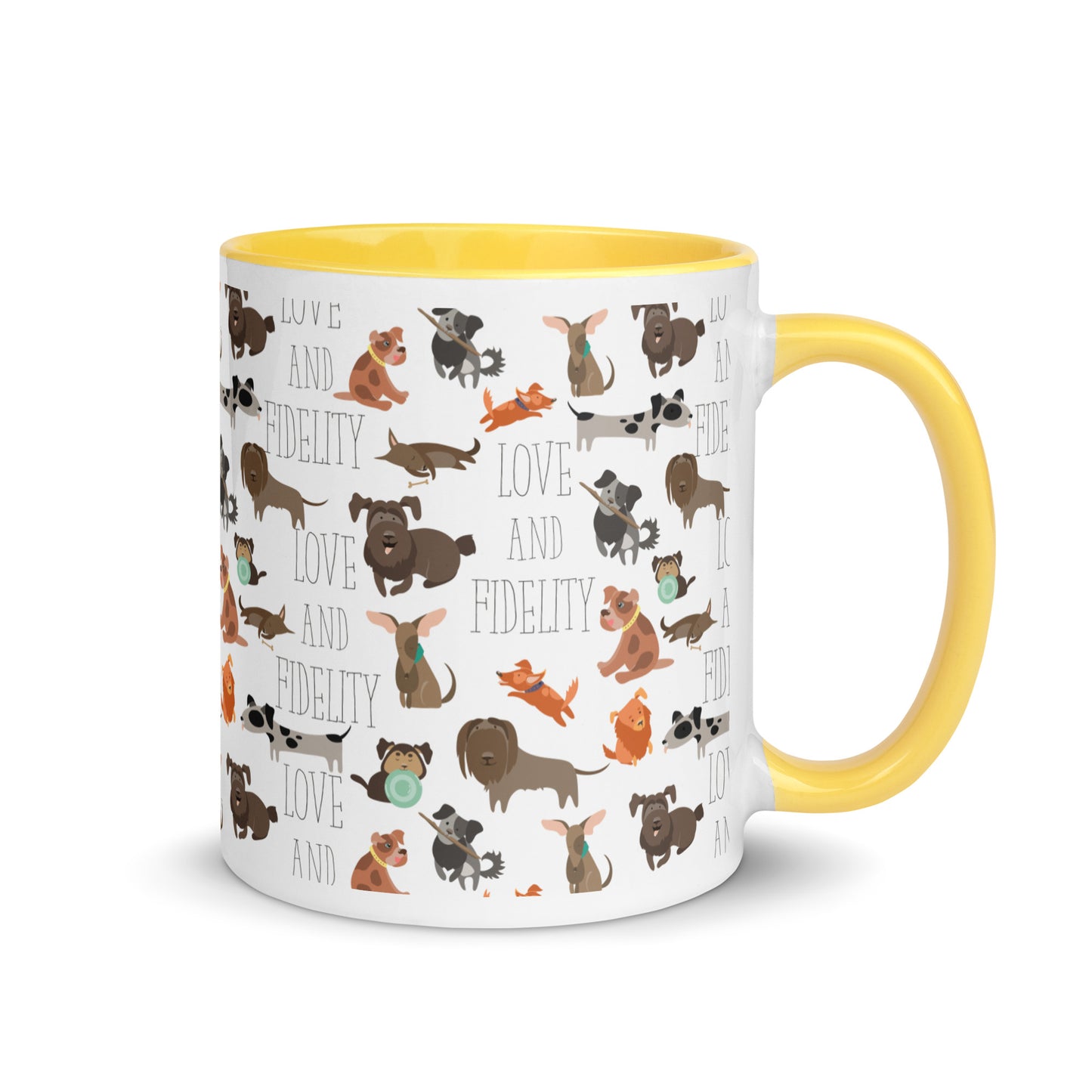 Love and Fidelity Pup Parade Mug