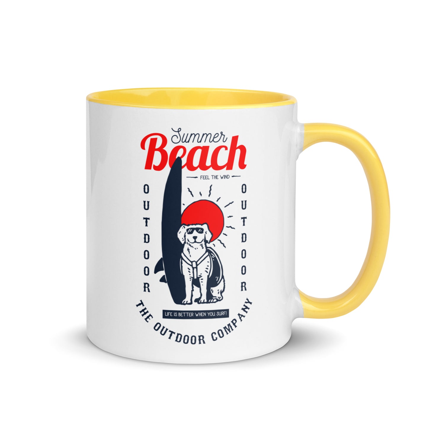Sunshine Surfer Vibes Mug
