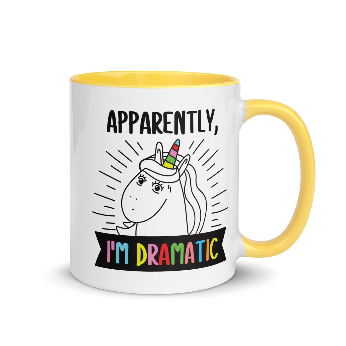 Dramatic Unicorn Mug