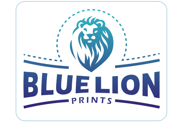 Blue Lion Prints